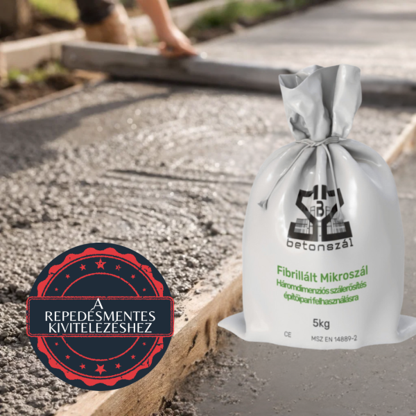 Betonozáshoz betonszálak a gyártótól! 